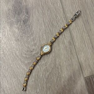 Gold and Silver Two-Tone Watch